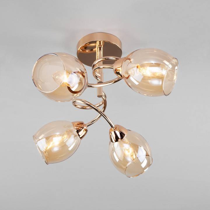 Потолочная люстра Eurosvet Roselyn золото 30171/4