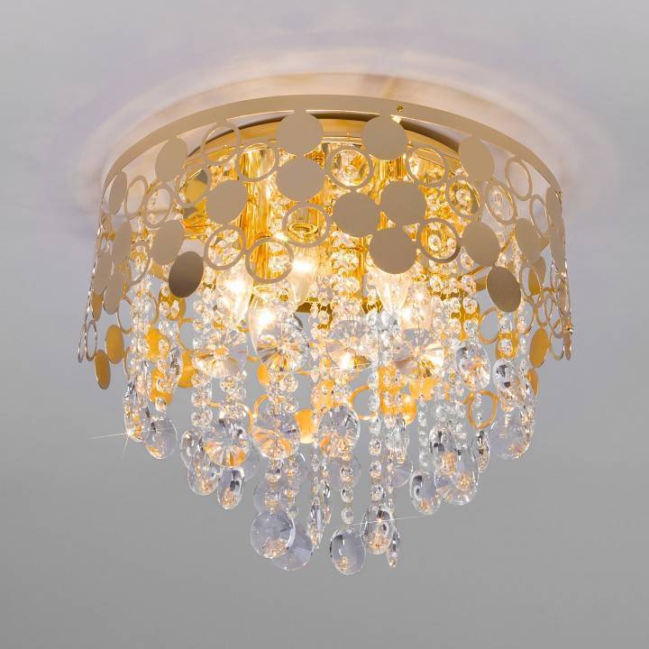 Подвесной светильник Eurosvet Lianna 10123/6 золото Strotskis Smart 10123/6