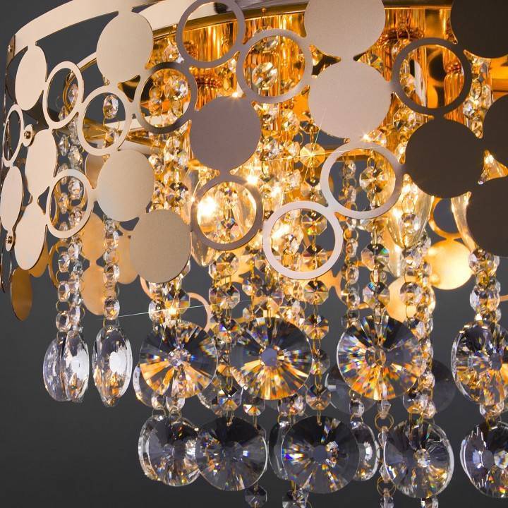 Подвесной светильник Eurosvet Lianna 10123/6 золото Strotskis Smart 10123/6