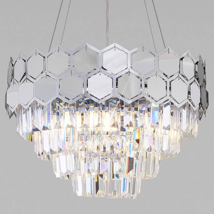 Подвесной светильник Eurosvet Ariana 10124/5 Strotskis Smart хром 10124/5 хром