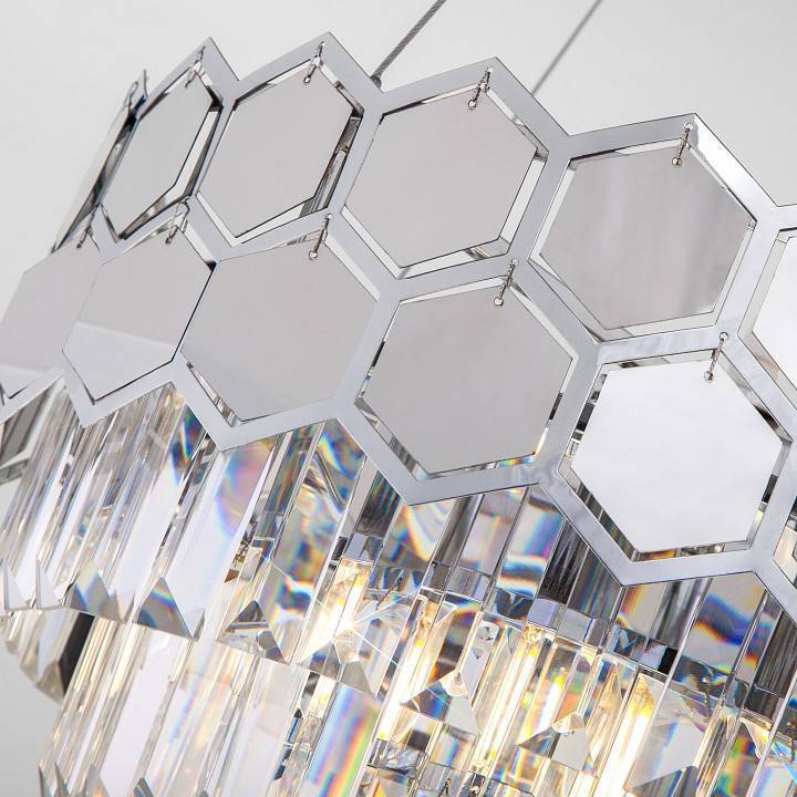 Подвесной светильник Eurosvet Ariana 10124/5 Strotskis Smart хром 10124/5 хром