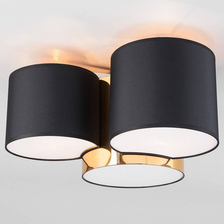 Накладной светильник TK Lighting Mona Black/Gold 3445