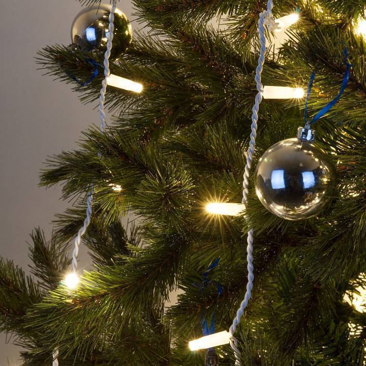 Занавес световой Eurosvet 200-101 2x1.5 м теплый белый с эффектом мерцания 200-101