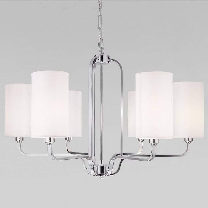 Подвесная люстра Eurosvet Purezza 60128/6 хром 60128/6