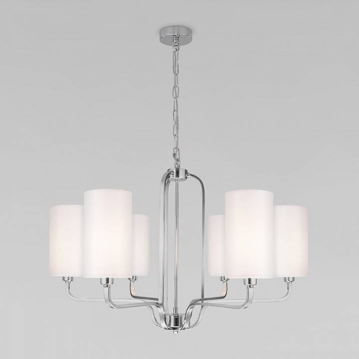 Подвесная люстра Eurosvet Purezza 60128/6 хром 60128/6