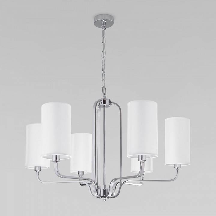 Подвесная люстра Eurosvet Purezza 60128/6 хром 60128/6