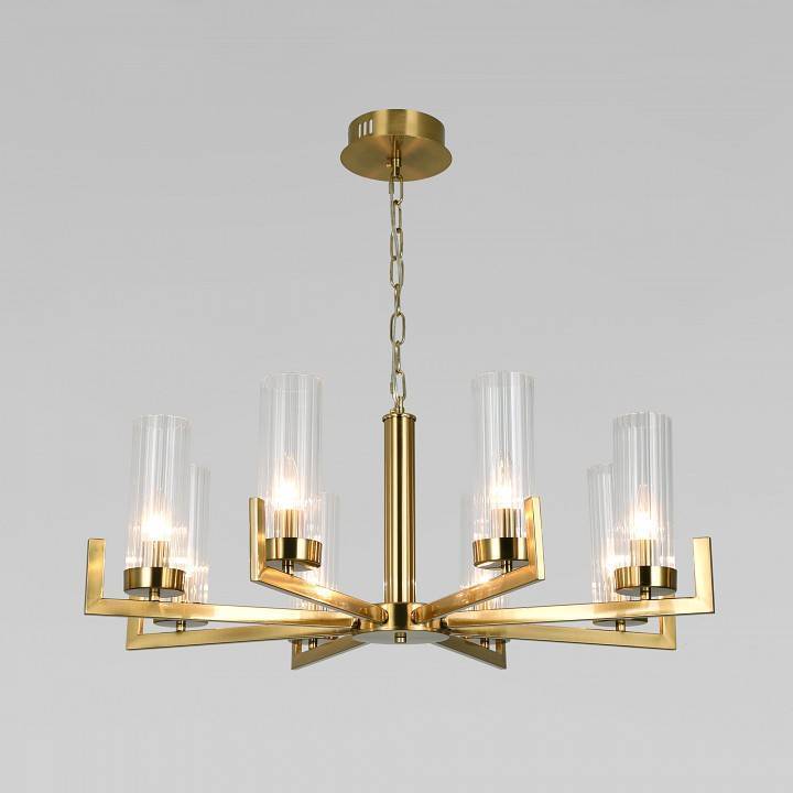 Подвесная люстра Eurosvet Arganie 60133/8 латунь