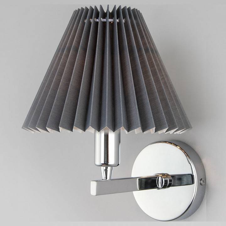 Бра Eurosvet Peony хром/графит 60136/1