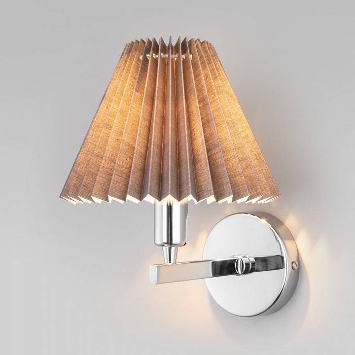 Бра Eurosvet Peony хром/графит 60136/1