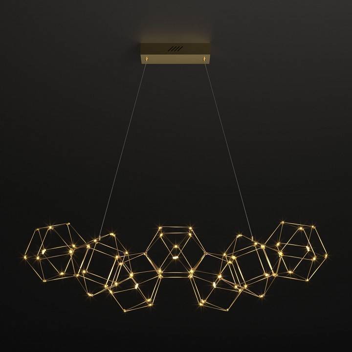 Подвесная люстра Eurosvet Uma 90168/7 медь