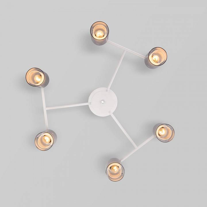 Люстра на штанге Eurosvet Amado 70115/6 белый