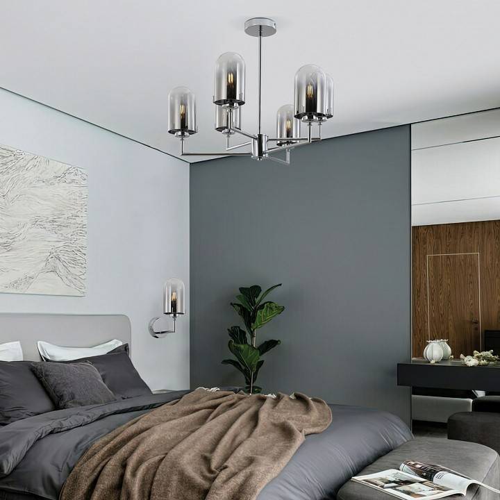 Бра Eurosvet Pluto хром 60156/1