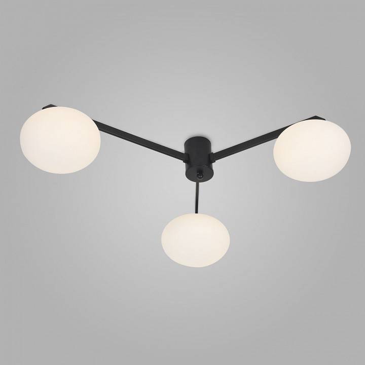 Потолочная люстра Eurosvet Opaline 70220/3 черный 70220/3