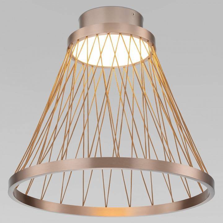 Накладной светильник Eurosvet Cesta 40018/1 LED коричневый