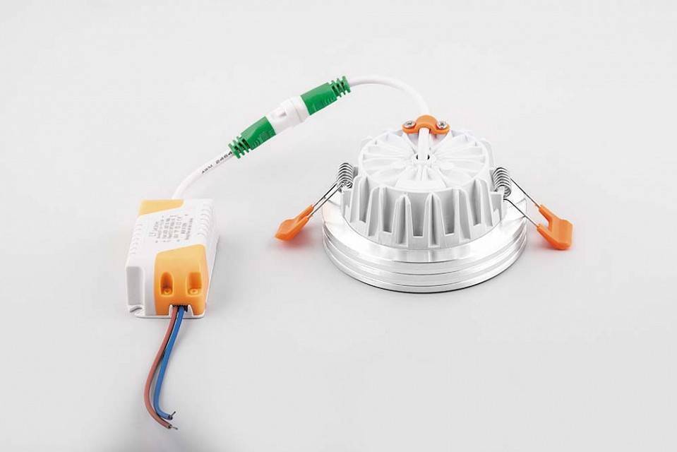 Встраиваемый светильник светодиодный Feron AL612 12 Вт 4000 К 29477