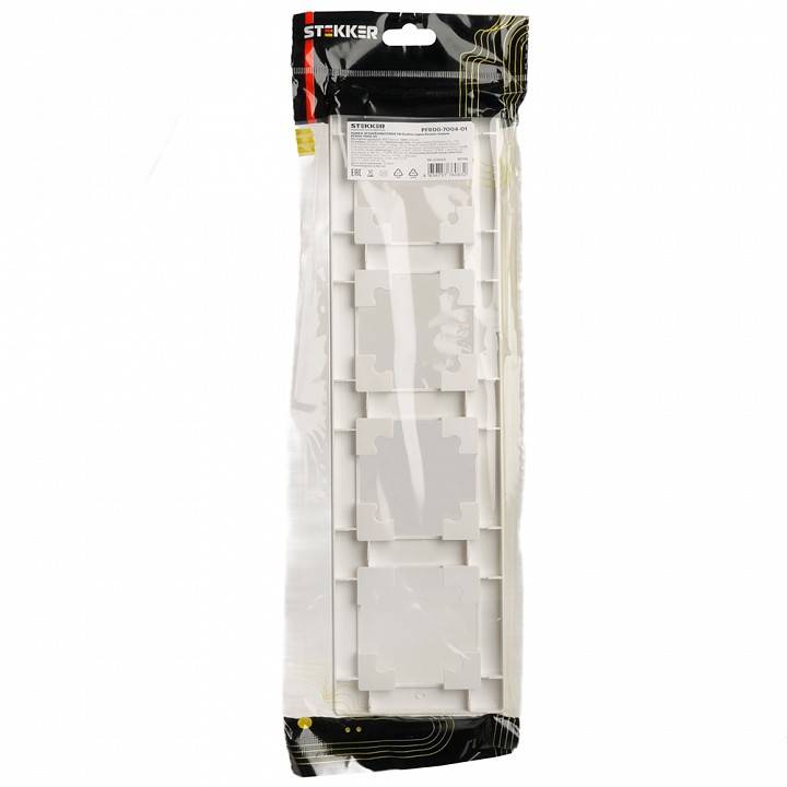 Рамка на 4 поста Stekker PFR00-7004-01 39795