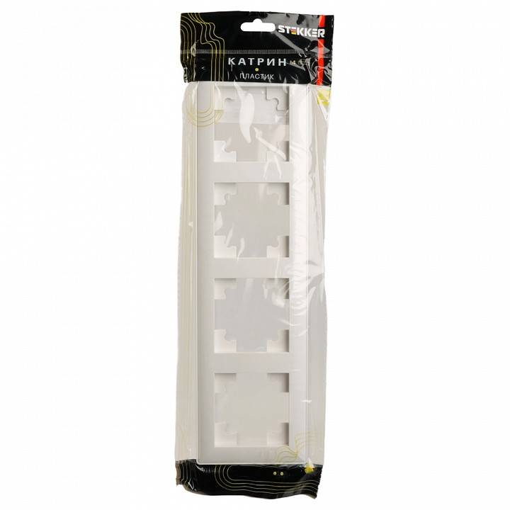 Рамка на 4 поста Stekker PFR00-7004-01 39795