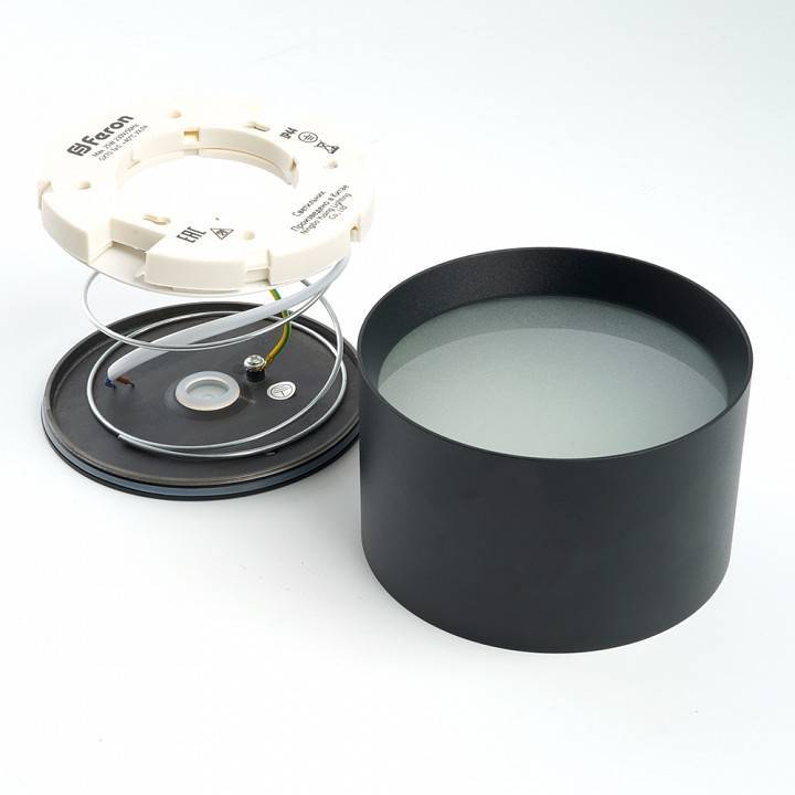 Светильник накладной Feron HL373 под лампу GU10 белый 48733