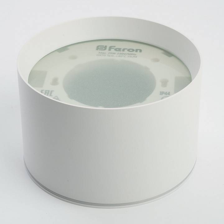 Светильник накладной Feron HL373 под лампу GU10 черный 48734