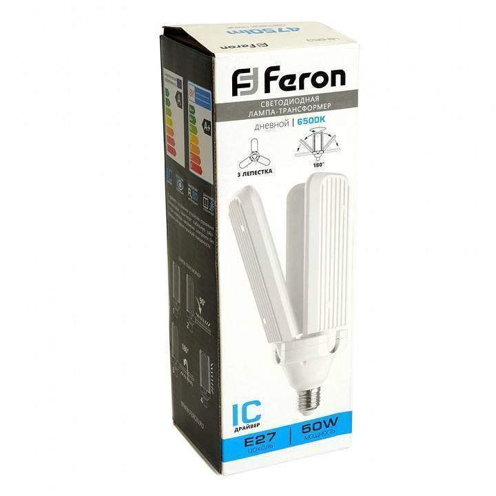 Лампа светодиодная Feron LB-653 E27 50Вт 4000K 48771