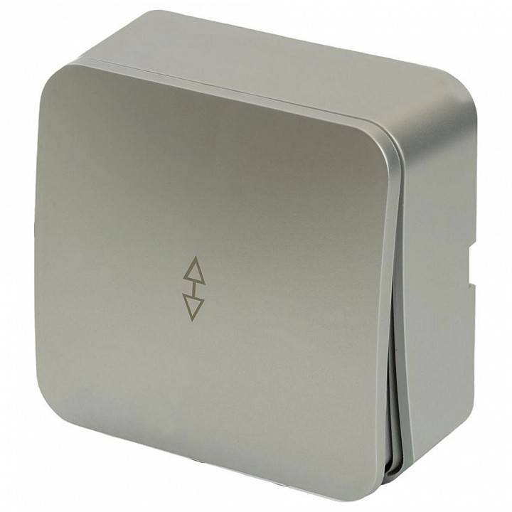 Выключатель одноклавишный Stekker София 49388