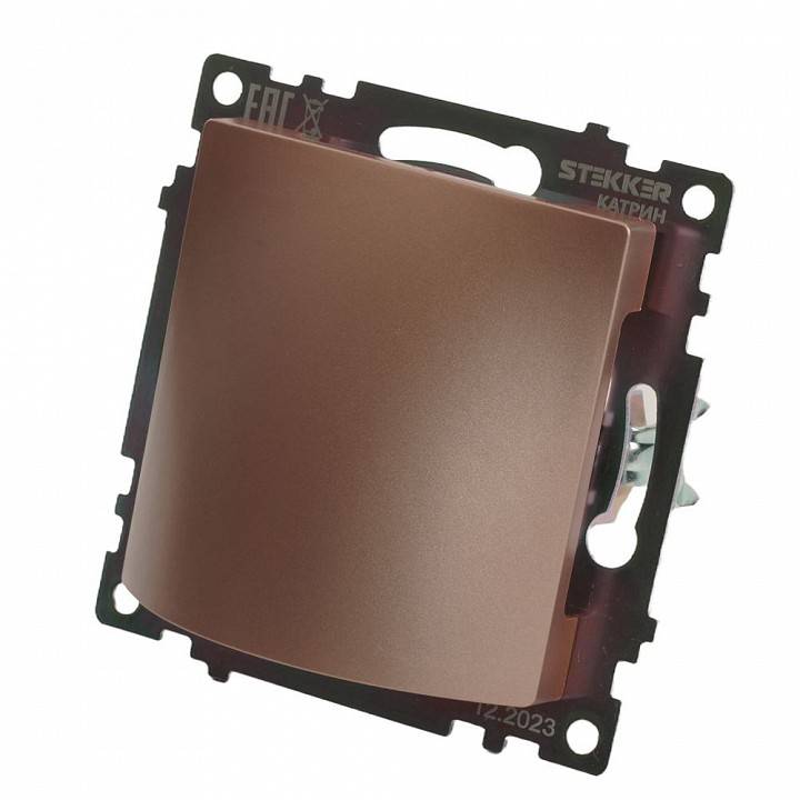Розетка для вывод кабеля без рамки Stekker Катрин 49467