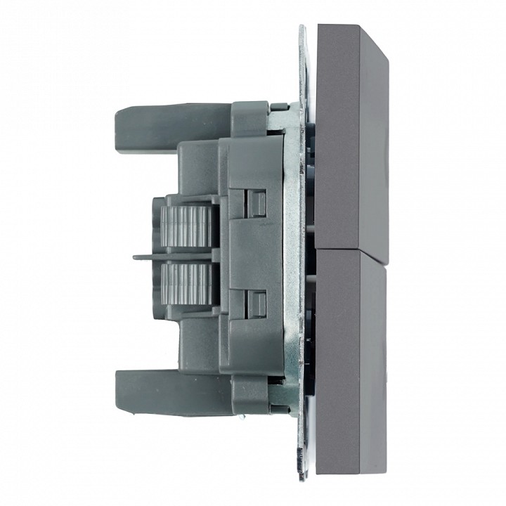 Переключатель одноклавишный без рамки Stekker Эмили 50240