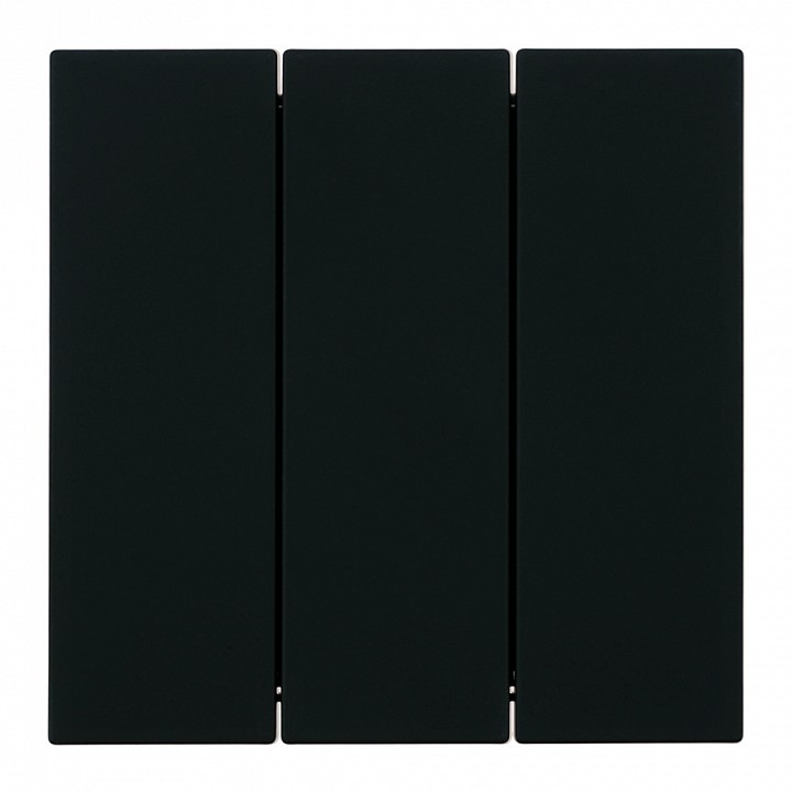 Выключатель трехклавишный без рамки Stekker Мия 50444