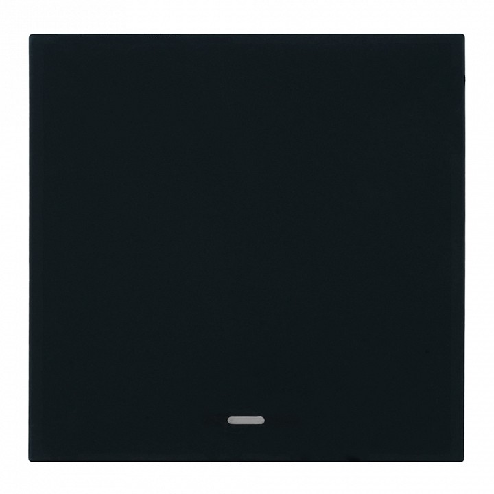 Выключатель одноклавишный с подсветкой без рамки Stekker Мия 50445