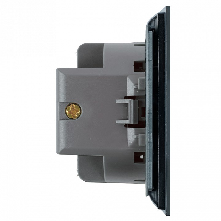 Выключатель одноклавишный с подсветкой без рамки Stekker Мия 50445