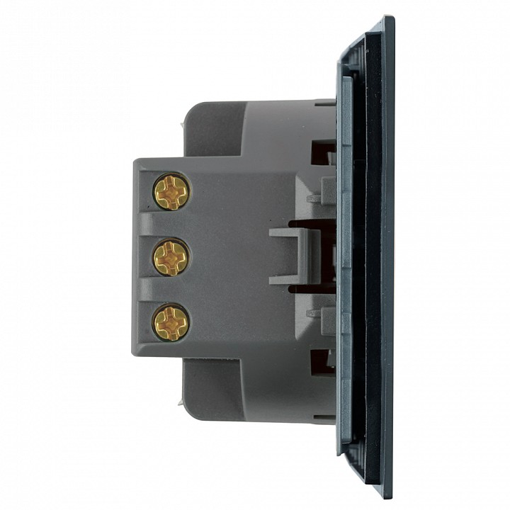 Переключатель перекрестный одноклавишный без рамки Stekker Мия 50571