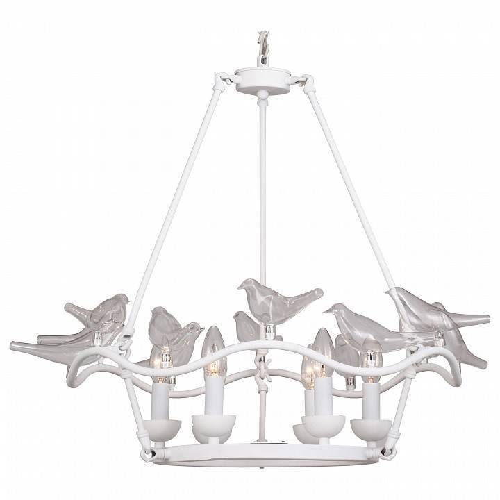 Подвесная люстра Favourite Pajaritos 6 ламп 1751-6P