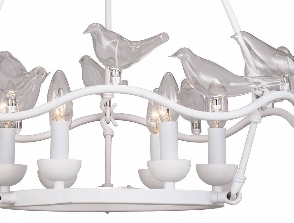 Подвесная люстра Favourite Pajaritos 6 ламп 1751-6P