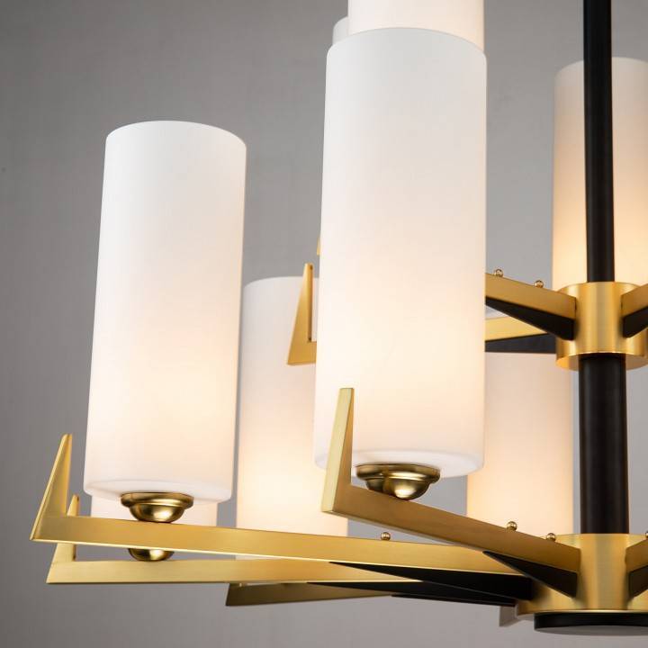 Люстра на штанге Favourite Maximo 15 ламп 2623-15P