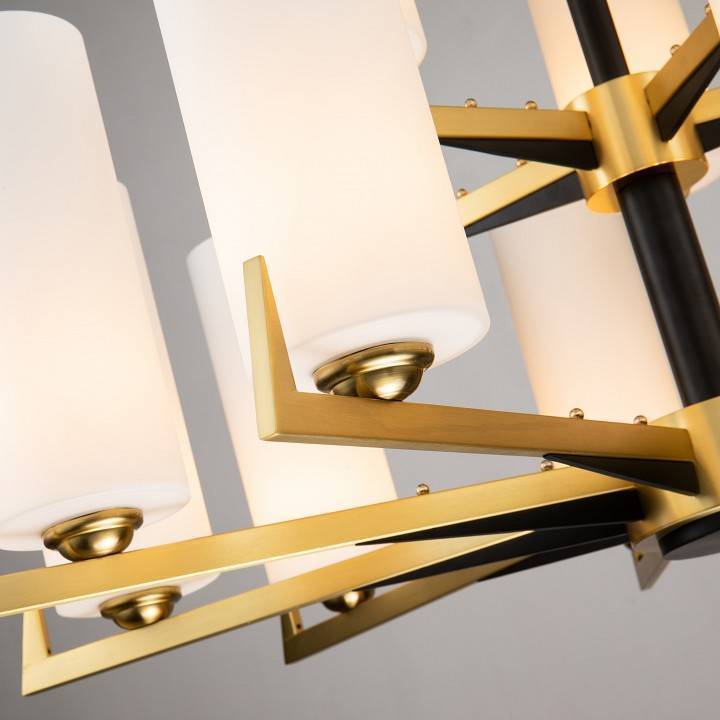 Люстра на штанге Favourite Maximo 15 ламп 2623-15P