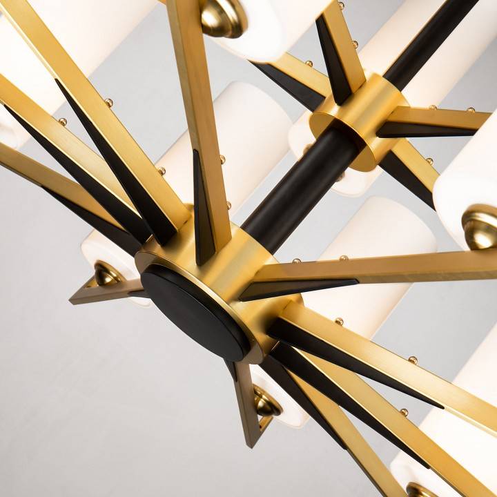 Люстра на штанге Favourite Maximo 15 ламп 2623-15P