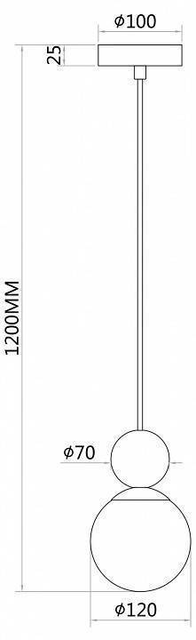 Подвесной светильник Favourite Sangamarmer 3009-1P