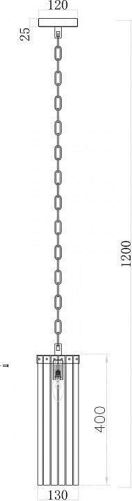 Подвесной светильник Favourite Fluor 3055-1P