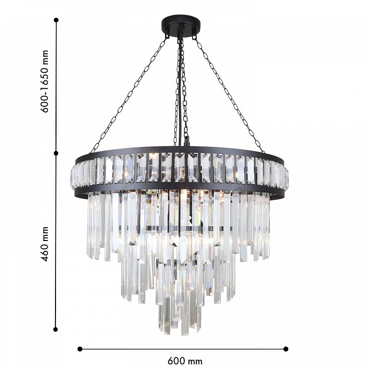 Подвесная люстра Favourite Preston 4731-12P