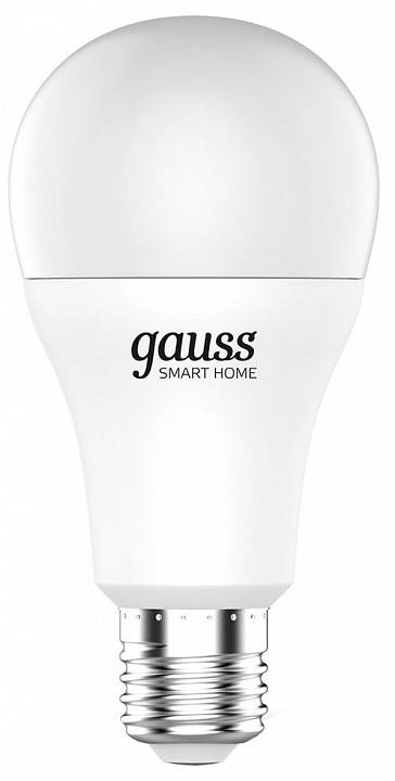 Лампа светодиодная умная Gauss Smart Home Wi-Fi E27 10 Вт 2700-6500K 1080112