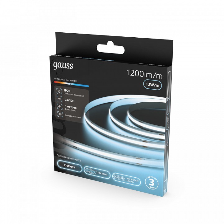 Лента светодиодная Gauss  23638042012