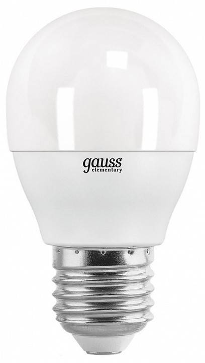 Лампа светодиодная Gauss LED Elementary Globe E27 10Вт 3000K 53210