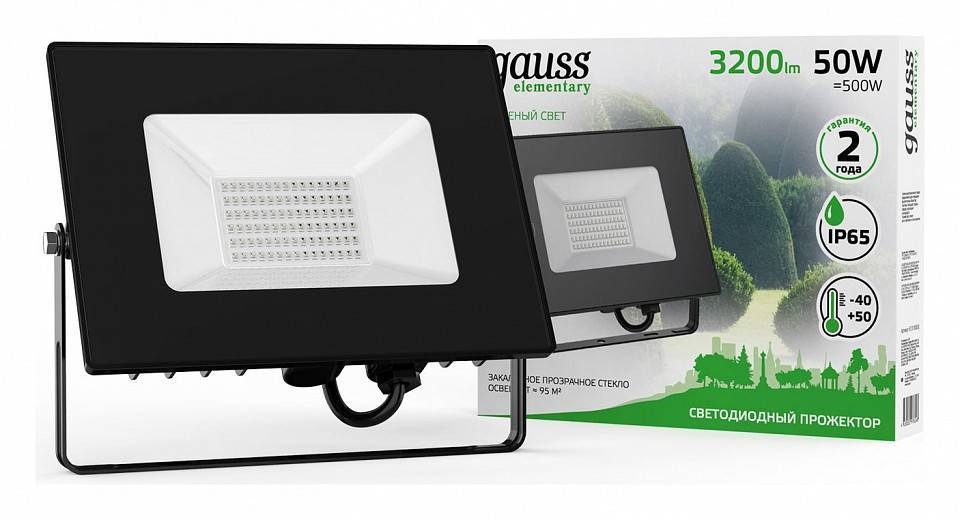 Светильник настенно-потолочный Gauss Elementary 613100650