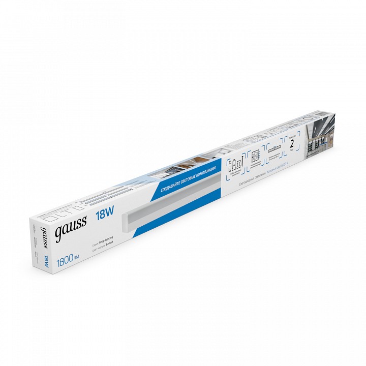 Накладной светильник Gauss  883525380