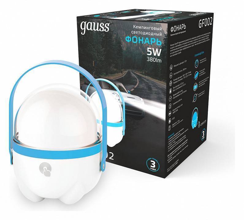 Фонарь кемпинговый Gauss GFL002 GF002
