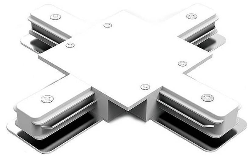 Соединитель X-образный для треков Gauss TR TR138