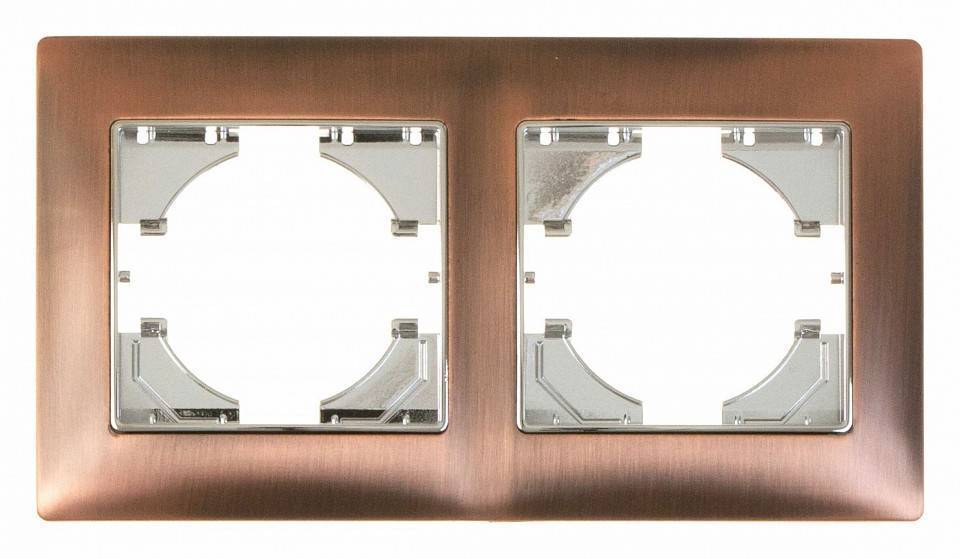 Рамка на 2 поста Gusi Electric BRAVO С1020-038