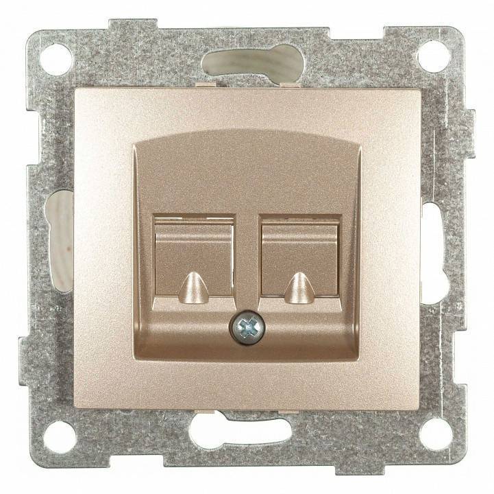 Розетка телефонная RJ-12 без рамки Gusi Electric BRAVO С10Т1-027