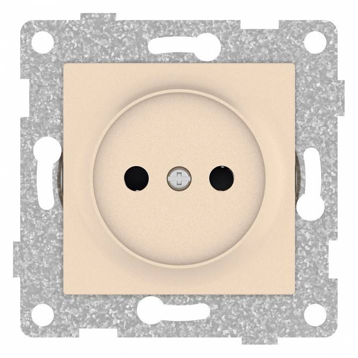 Розетка без заземления и со шторкой, без рамки Gusi Electric UGRA С11Р2-027