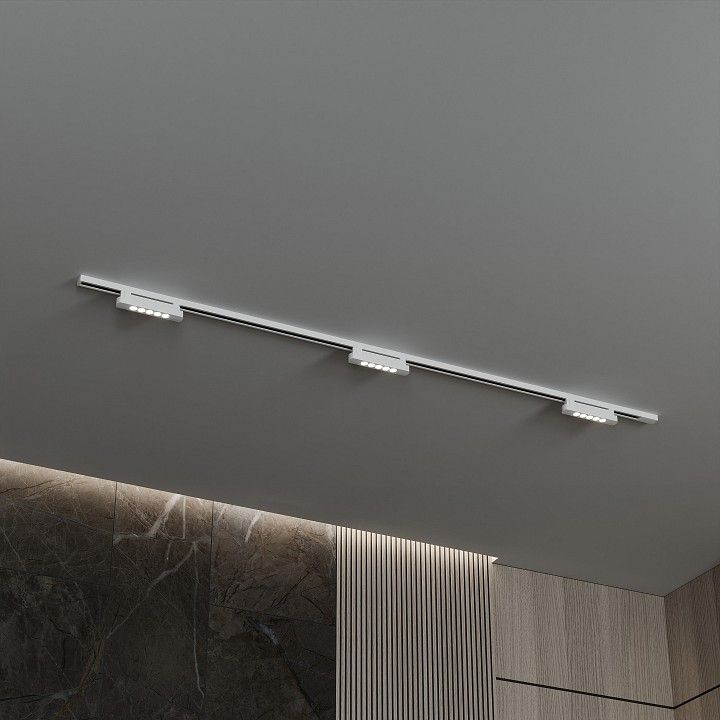 Комплект трековый Hesby Lighting №9 однофазная накладная Skylite HSBL_kompl_S009_NI2W4K